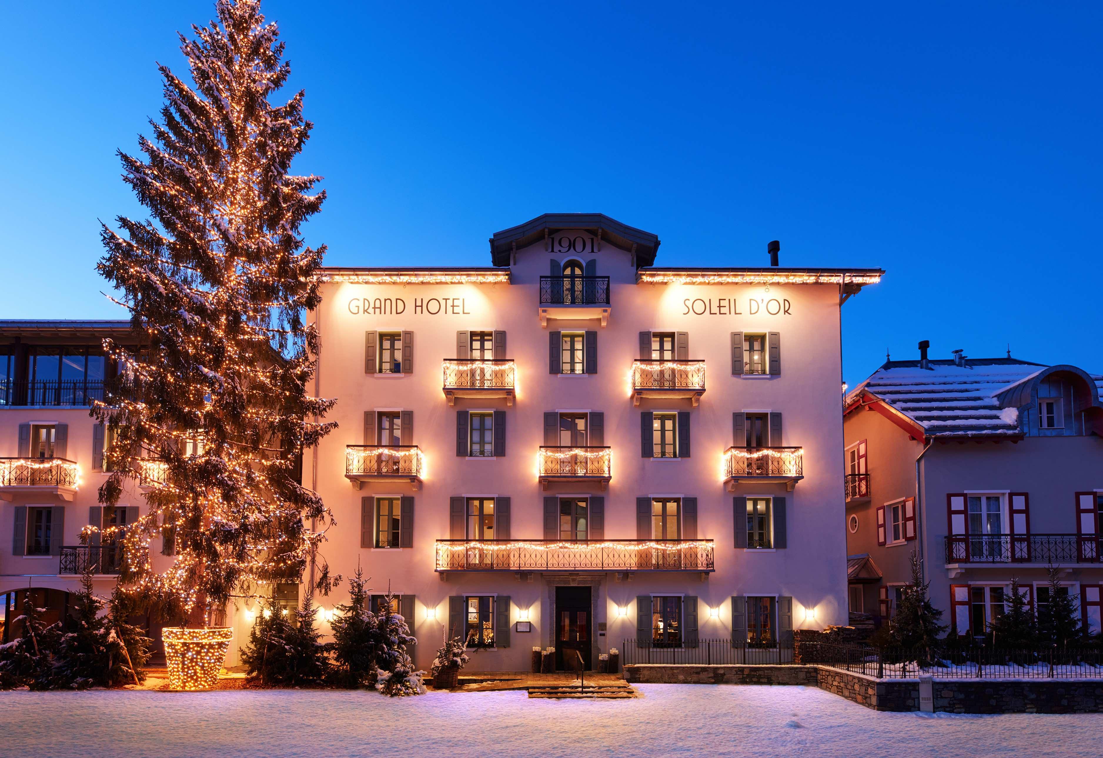 Grand Hotel Soleil D'Or Megève Kültér fotó