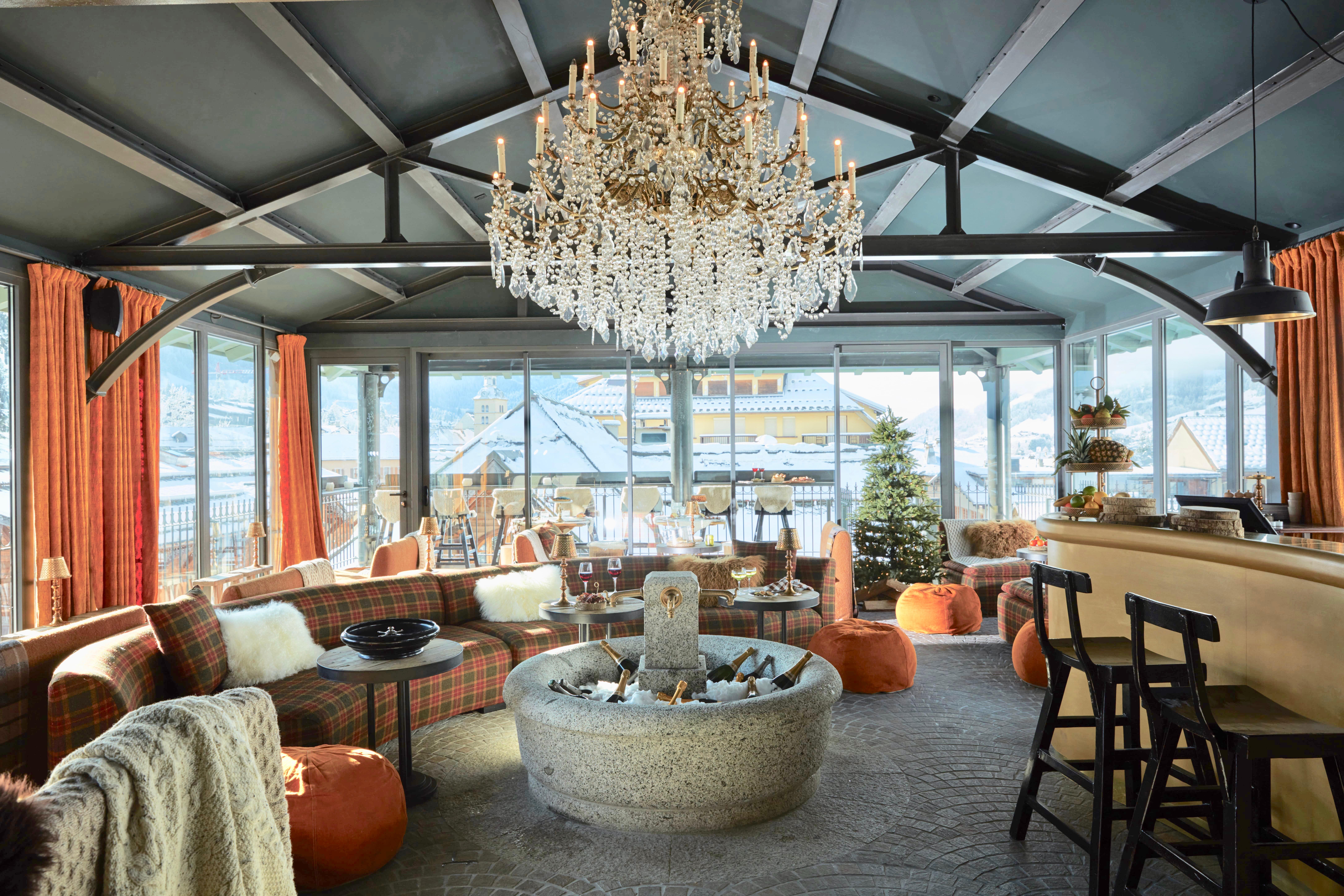 Grand Hotel Soleil D'Or Megève Kültér fotó