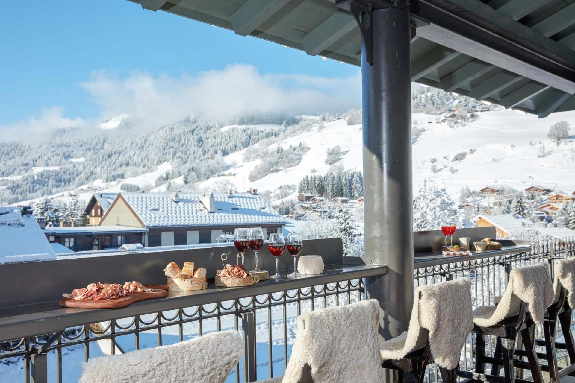 Grand Hotel Soleil D'Or Megève Kültér fotó